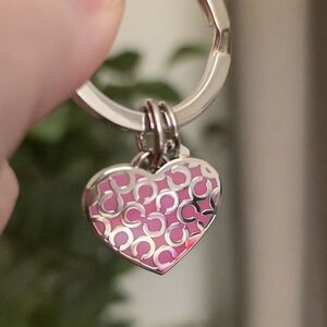 Coach Heart Charm